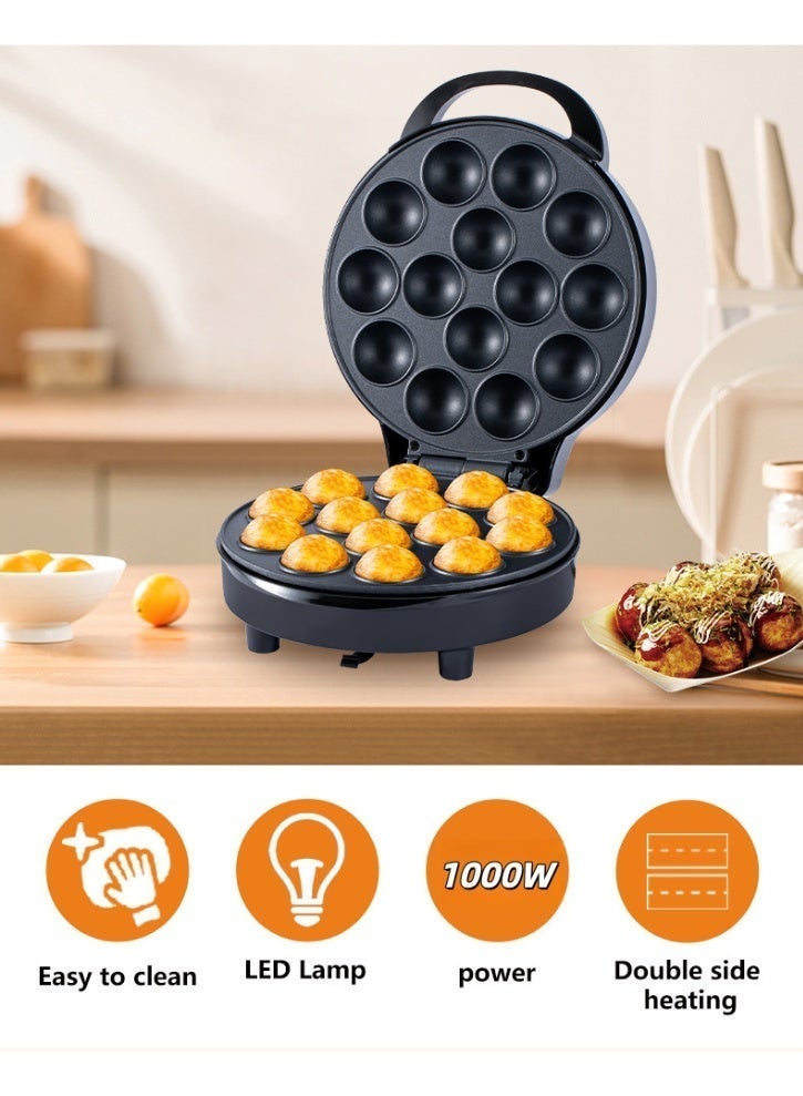sokany Cake Pop Maker,Octopus Ball Maker - Makes 14 Cake Pops,Non-Stick Coating and Led Indicator Light, Perfect for Birthday and Holiday Parties 1000W SK-08011 - Image 5